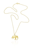 Κολιέ Gold Elephant