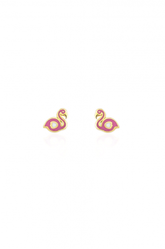 Earrings Flamingo