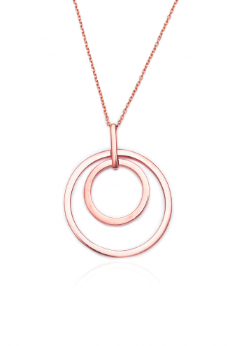 Necklace Rose Gold Circle