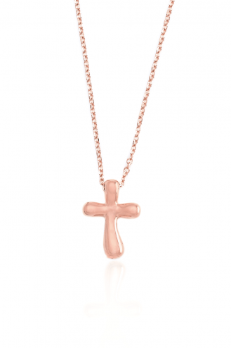 Necklace Rose Gold Cross