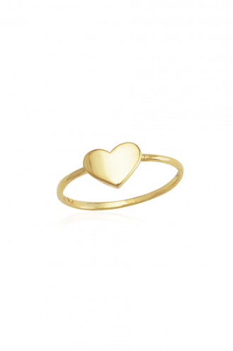 Δαχτυλίδι Χρυσό Καρδιά