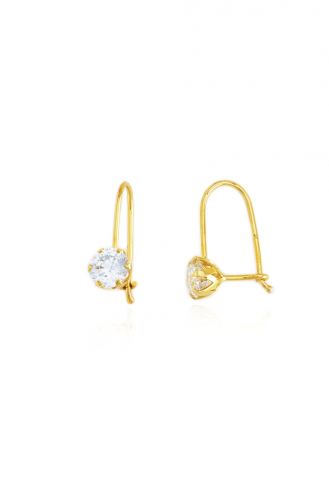 Earrings Gold Your Stone