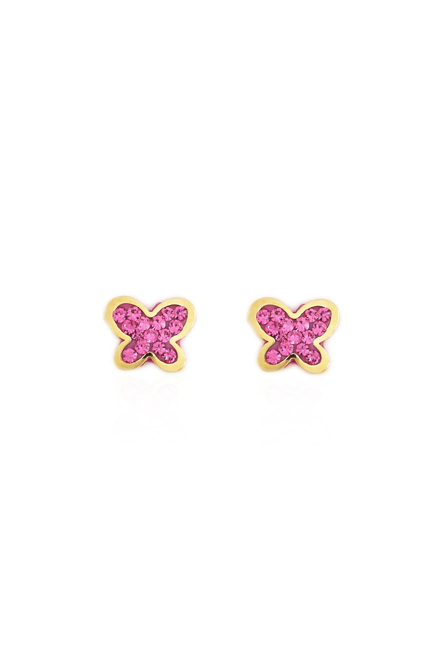 Earrings Sparkly Pink