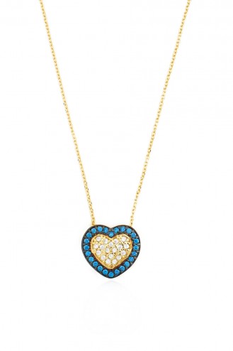 Necklace Blue Love
