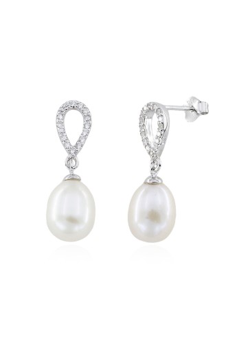 Earrings Sparkling Pearls